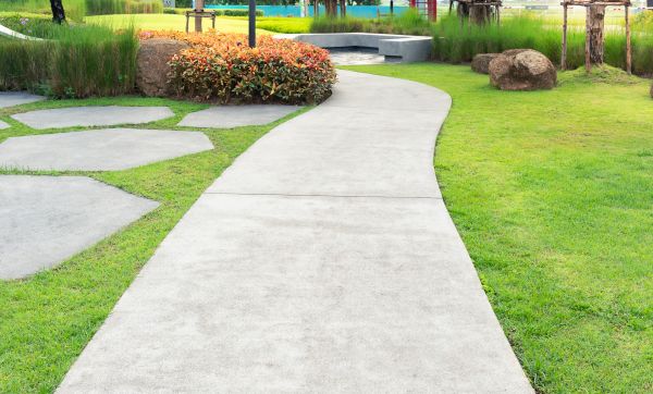 Cost of Concrete Walkway Resurfacing in Daphne